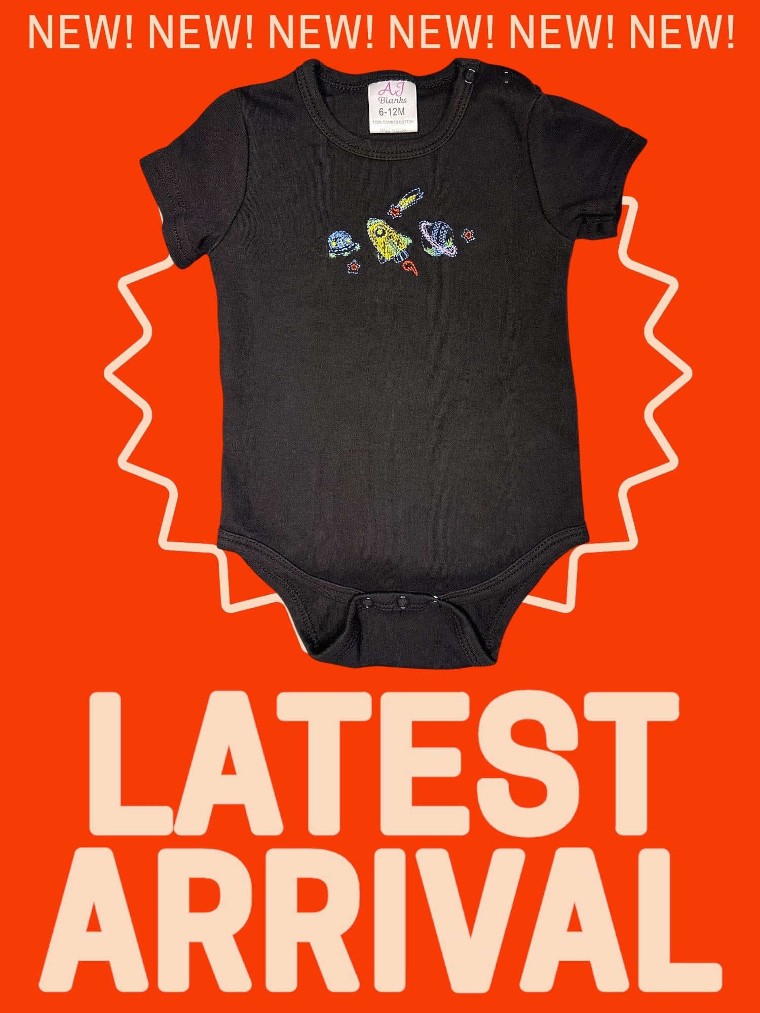 Embroidered Onesie Designs